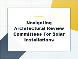 Strategies for Solar Panel Approval Meetings