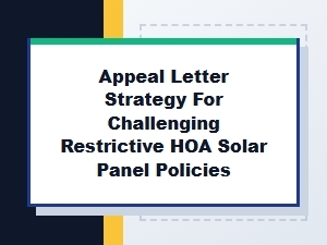 Challenge Your Hoa's Solar Panel Restrictions